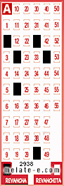 Volante ganador del sorteo de Revancha con fecha del domingo  31 de enero de 2016