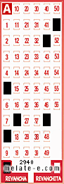 Volante ganador del sorteo de Revancha con fecha del domingo   7 de febrero de 2016