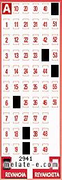 Volante ganador del sorteo de Revancha con fecha del miércoles  10 de febrero de 2016