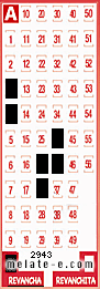 Volante ganador del sorteo de Revancha con fecha del miércoles  17 de febrero de 2016