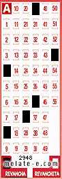 Volante ganador del sorteo de Revancha con fecha del domingo   6 de marzo de 2016
