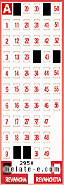 Volante ganador del sorteo de Revancha con fecha del domingo  13 de marzo de 2016
