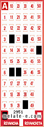 Volante ganador del sorteo de Revancha con fecha del miércoles  16 de marzo de 2016