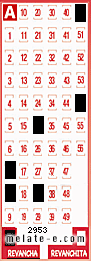 Volante ganador del sorteo de Revancha con fecha del miércoles  23 de marzo de 2016