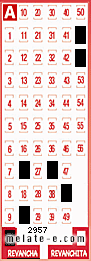 Volante ganador del sorteo de Revancha con fecha del miércoles   6 de abril de 2016