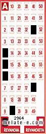 Volante ganador del sorteo de Revancha con fecha del domingo   1 de mayo de 2016