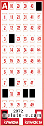 Volante ganador del sorteo de Revancha con fecha del domingo  29 de mayo de 2016