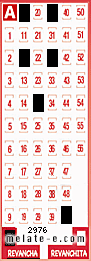 Volante ganador del sorteo de Revancha con fecha del domingo  12 de junio de 2016