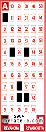 Volante ganador del sorteo 2984 de Revancha