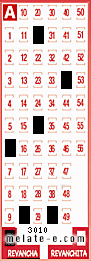 Volante ganador del sorteo 3010 de Revancha
