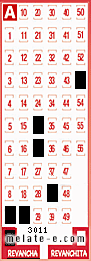 Volante ganador del sorteo 3011 de Revancha