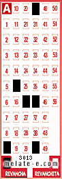 Volante ganador del sorteo 3013 de Revancha