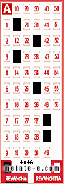 Volante ganador del sorteo 4046 de Revancha