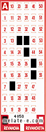 Volante ganador del sorteo de Revancha con fecha del domingo  18 de mayo de 2025