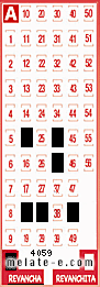 Volante ganador del sorteo de Revancha con fecha del miércoles  21 de mayo de 2025