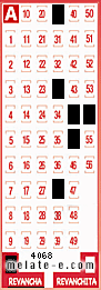 Volante ganador del sorteo de Revancha con fecha del miércoles  11 de junio de 2025