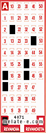 Volante ganador del sorteo de Revancha con fecha del miércoles  18 de junio de 2025