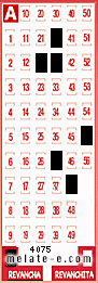 Volante ganador del sorteo 4075 de Revancha