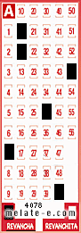 Volante ganador del sorteo 4078 de Revancha