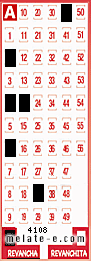 Volante ganador del sorteo de Revancha con fecha del viernes  12 de septiembre de 2025