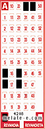 Volante ganador del sorteo de Revancha con fecha del domingo   3 de mayo de 2026