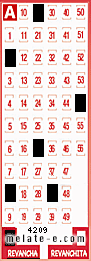 Volante ganador del sorteo de Revancha con fecha del miércoles   6 de mayo de 2026