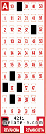 Volante ganador del sorteo de Revancha con fecha del domingo  10 de mayo de 2026