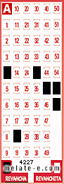 Volante ganador del sorteo de Revancha con fecha del miércoles  17 de junio de 2026
