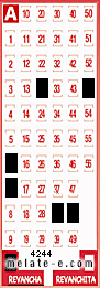 Volante ganador del sorteo de Revancha con fecha del domingo  26 de julio de 2026