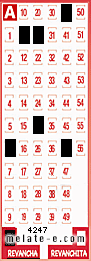 Volante ganador del sorteo de Revancha con fecha del domingo   2 de agosto de 2026