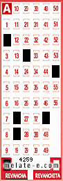 Volante ganador del sorteo de Revancha con fecha del domingo  30 de agosto de 2026