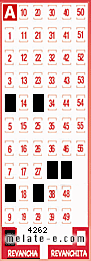 Volante ganador del sorteo de Revancha con fecha del domingo   6 de septiembre de 2026