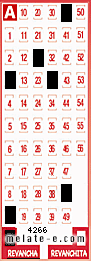 Volante ganador del sorteo de Revancha con fecha del miércoles  16 de septiembre de 2026
