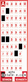 Volante ganador del sorteo 4270 de Revancha