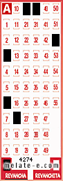 Volante ganador del sorteo 4274 de Revancha