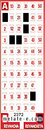 Volante ganador del sorteo 2372 de Revanchita