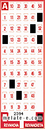 Volante ganador del sorteo 2394 de Revanchita