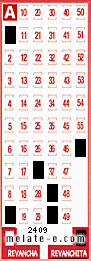 Volante ganador del sorteo 2409 de Revanchita