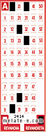 Volante ganador del sorteo 2414 de Revanchita