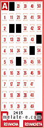 Volante ganador del sorteo 2415 de Revanchita