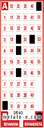 Volante ganador del sorteo 2503 de Revanchita