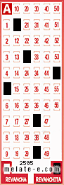 Volante ganador del sorteo 2595 de Revanchita