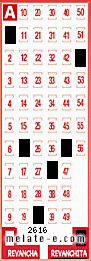 Volante ganador del sorteo 2616 de Revanchita