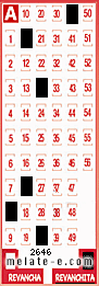 Volante ganador del sorteo 2646 de Revanchita