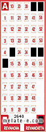 Volante ganador del sorteo 2648 de Revanchita