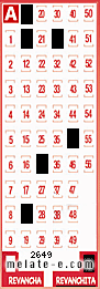 Volante ganador del sorteo de Revanchita con fecha del miércoles  24 de abril de 2013