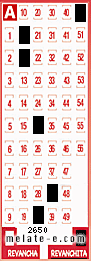Volante ganador del sorteo de Revanchita con fecha del domingo  28 de abril de 2013