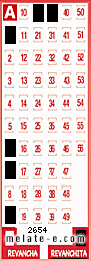 Volante ganador del sorteo de Revanchita con fecha del domingo  12 de mayo de 2013