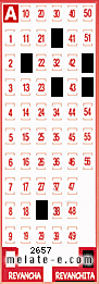 Volante ganador del sorteo de Revanchita con fecha del miércoles  22 de mayo de 2013