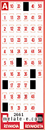 Volante ganador del sorteo de Revanchita con fecha del miércoles   5 de junio de 2013